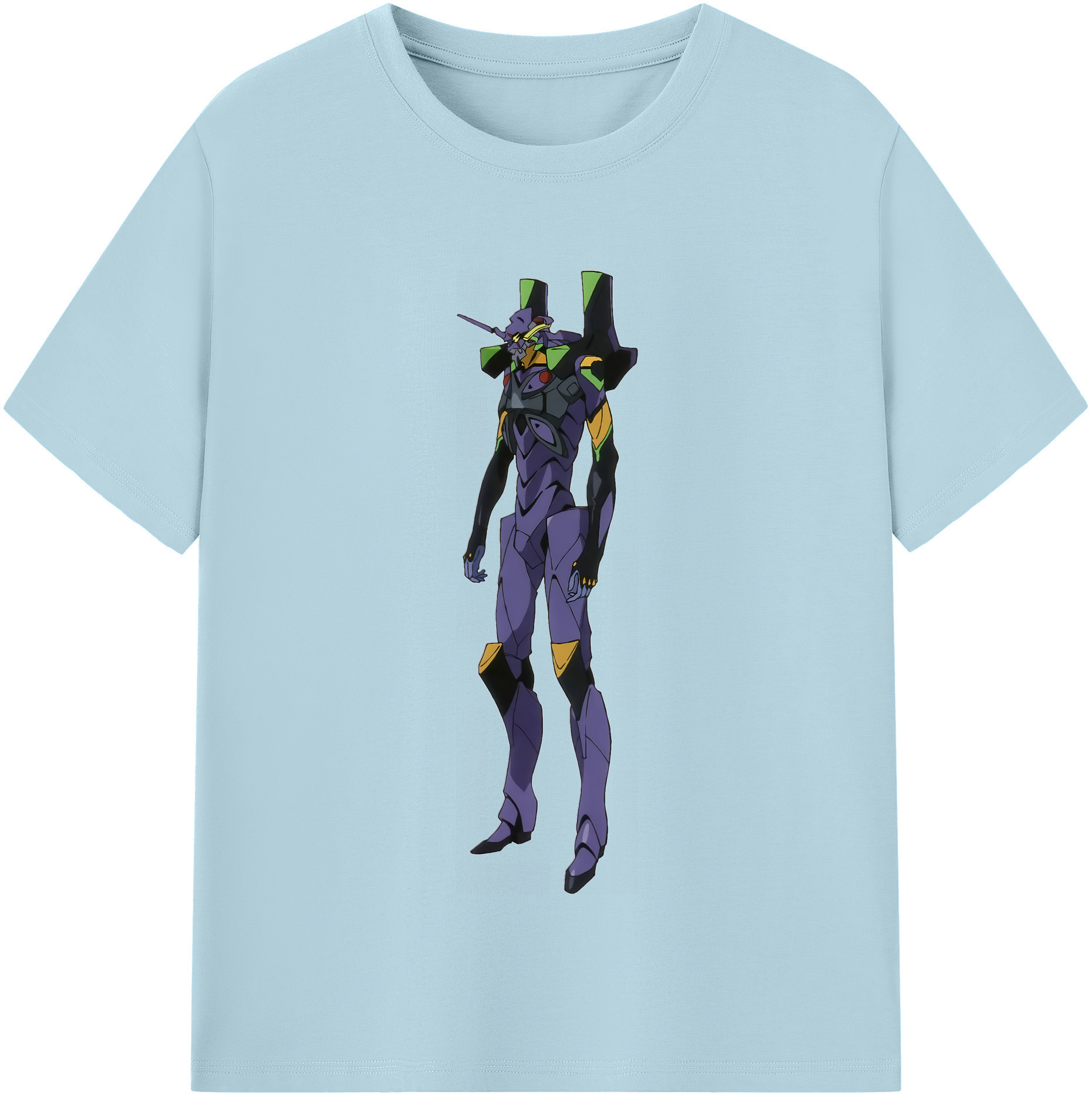 （画像用） EVA 新世紀エヴァンゲリオン 綿100％半袖Tシャツ（フロントプリント）
